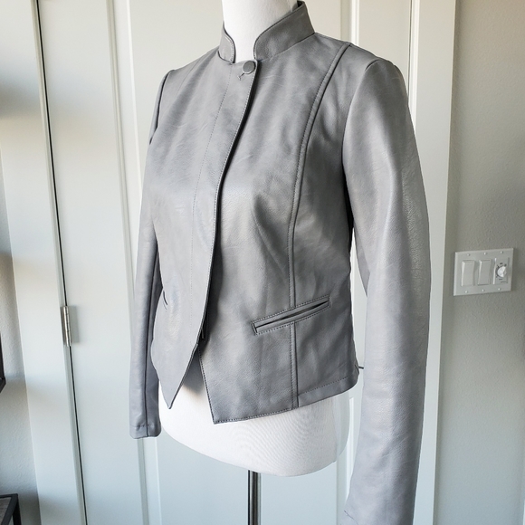 NWT Ann Taylor | Leather Jacket - Picture 2 of 7